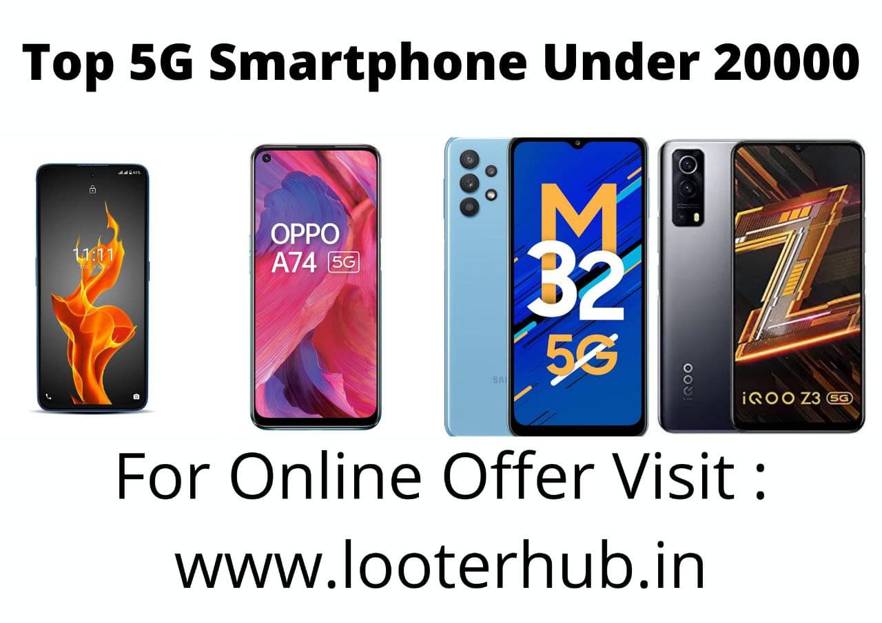 Top 5 Best 5G Smartphone Under 10000-20000