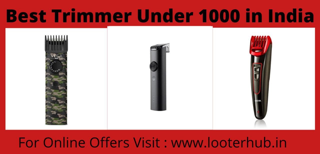Best Trimmer Under Rs. 1000 in India