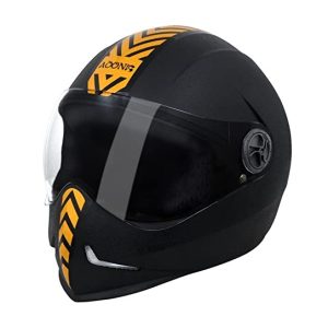 Steelbird SB-50 Adonis Dashing Black Golden with Plain visor,600mm