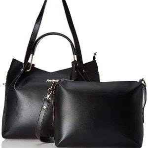 Verobelle Women Fashion Synthetic Leather Handbags Tote Bag Shoulder Bag Top Handleand Sling Bag Purse Set