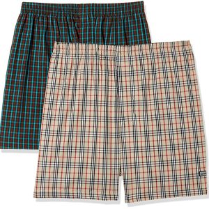 Chromozome Men’s Solid Boxers (Pack of 2)(Colors & Print May Vary)