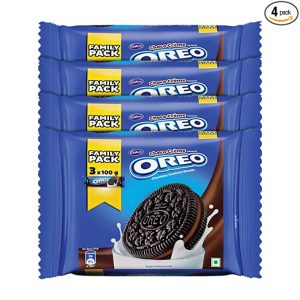 Cadbury Biscuits Choco Crème Biscuit Family Pack, 300g (Pack of 4) = 1.2 KG