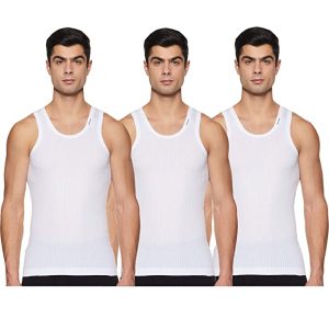 Rupa Frontline Men’s Solid Vest (Pack of 3)