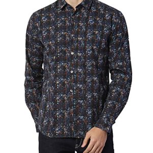 Van Heusen Men’s Printed Slim Fit Casual Shirt (44)