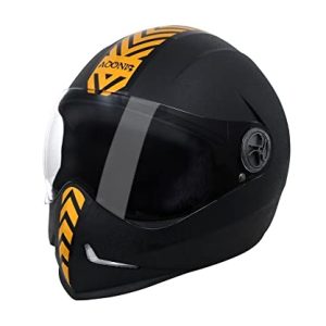 Steelbird SB-50 Adonis Dashing Black Golden with Plain visor,600mm