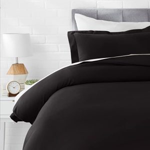 AmazonBasics Microfiber 2-Piece Comforter Cover Set