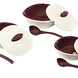 Signoraware Plastic Casserole Set, 6-Pieces