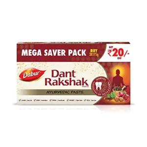 Dabur Dant Rakshak Ayurvedic Paste 525g (175g × 3)