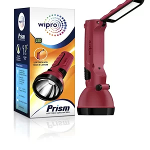 Wipro Prism Rechargeable LED Torch Cum Lantern