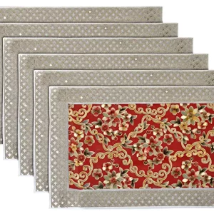 Dining Table Placemat Set of 6 at 1