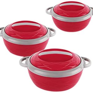Cello Stainless Steel Hot n Fresh Casserole Set Of 3