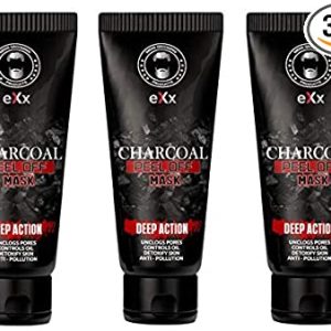 Activated Charcoal Peel-Off Mask for  Pack of 3