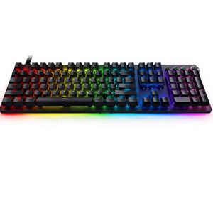 Razer PBT Keycap + Coiled Cable Upgrade Set – Mercury White