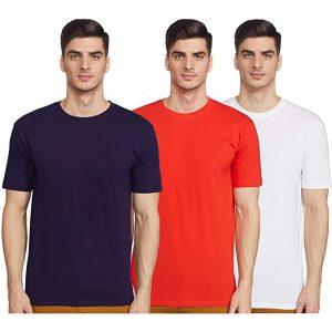 Men’s Regular fit T-Shirt M, (Pack of 3)