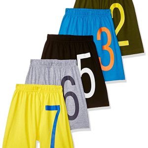 Boys Shorts (Pack Of 5)