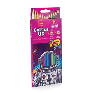 Cello ColourUp Colour Pencil Set | Pack of 12 Colour Pencils