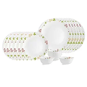 Cello Dinner Set, 18Pcs, White