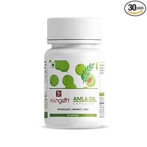 Amla Oil Capsules, 500mg 30count