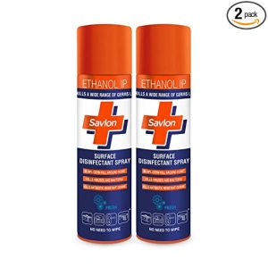 Savlon Surface Disinfectant Spray Sanitizer (230ml × 2)
