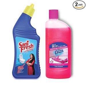 Toilet Cleaner 1L + Floor Cleaner 975ml