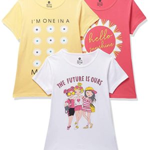 Girls T-shirt Pack of 3