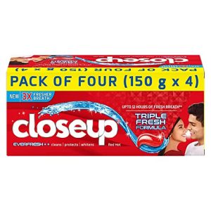 Closeup Toothpaste 150g*4 =600g
