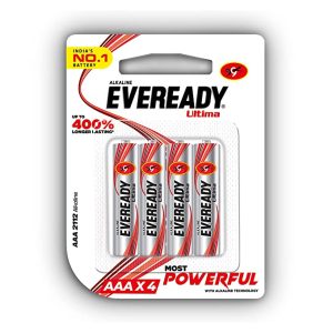 EvereadyUltima AAA Alkaline Battery, Pack of 20