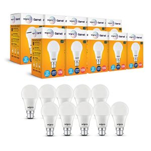 Wipro 10W LED Bulb (Pack Of 10)