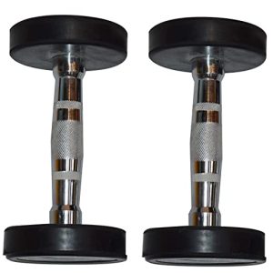 Rubber Coated Dumbbel 10kg 2pcs