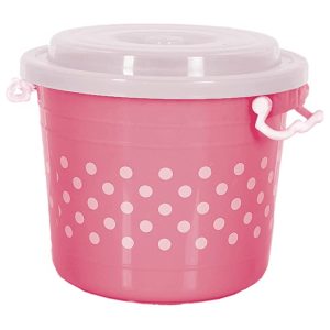 Storage Container for Store Flour, Rice with Lock Handle & Lid, 6 Liter
