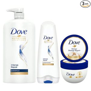 Dove Intense Repair Shampoo + Conditioner + Mask Combo