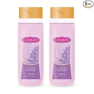 Camay Paris Lavande Shower Gel (500ml × 2)