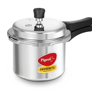 Pigeon Pressure Cooker with Outer Lid, 3 Litres