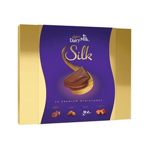 Cadbury Silk Miniatures Chocolate Gift Box, 240g