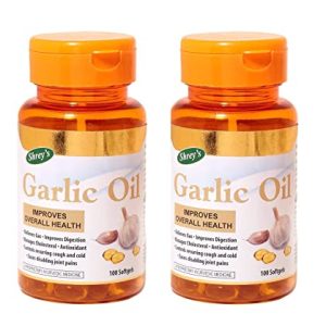 Garlic Oil Capsules 100 Capsules (Pack of 3)