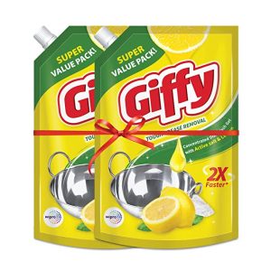Giffy Lemon and Active Salt (900ml x 2)
