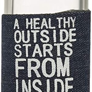 Glass Water Bottle 360ml