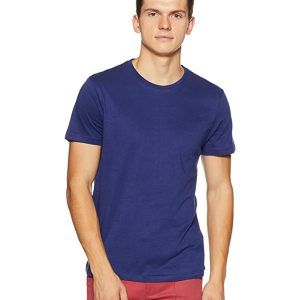 Celio Men’s Solid Regular Fit T-Shirt
