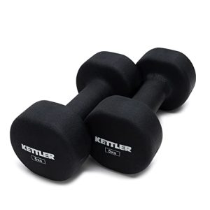 Kettler Neoprene Fixed Dumbbell (5Kg x 2)