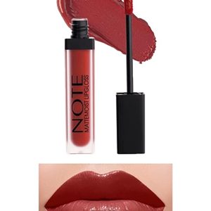 NOTE Mattemoist Lip Gloss 407, Red, 6ml