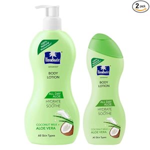 Parachute Body Lotion, (400ml + 250ml)