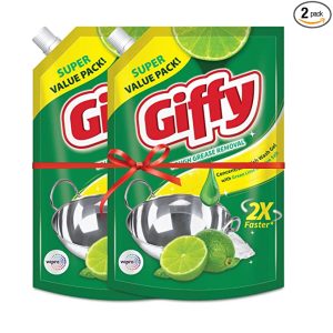 Giffy Lime & Active Salt (900ml × 2)