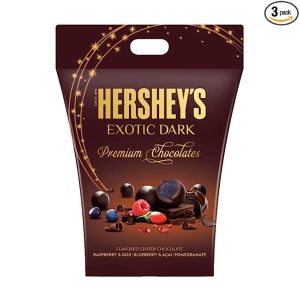 Hersheys Exotic Dark Gift Pouch, (90g x 3)
