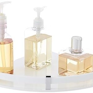 Glass Wall-Mount Corner Shelf