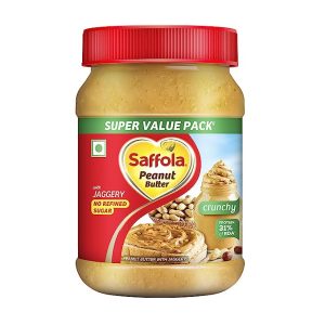 Saffola Crunchy Peanut Butter + Jaggery 900g