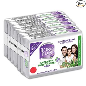 Boroplus Antiseptic And Moisturising Bathing Soap 125G (Pack Of 6)