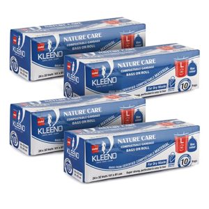 Kleeno by Cello Garbage Bag Roll (Set Of 4)