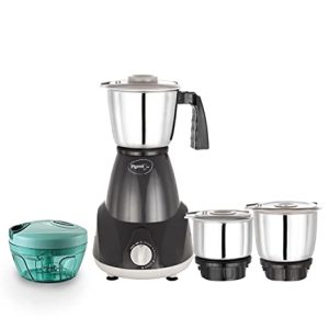 Pigeon by Stovekraft 550 W Amaze Plus Mini Mixer Grinder Combo with 3 Jars
