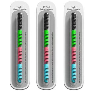 12 Pcs Cable Protector Data Cable