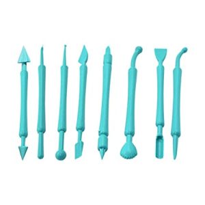 Cake Decor Modelling Tools Clay Mould 8PCS